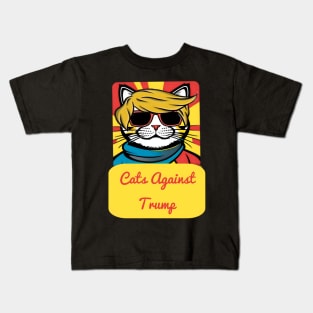 Cats Against Trump Kids T-Shirt